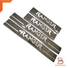 Ford Ranger 2012-2024 Stainless Chrome Door Sill Scuff Plates