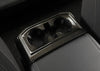 Ford F150 Carbon Fiber Armrest Box Cup Holder Cover Trim (2021-2023)
