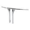 Harley Road King Softail Deluxe Chrome Rise 1-1/4 T-Bar Handlebar
