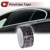 Car Pinstripe Tape 40mmx8.5m Laser Silver Tone