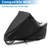 Honda Super Cub Motorcycle Cover 301D-PU Black (2017-2023)