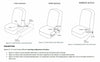 ON Pillar - 250mm Stalk Buckle Retractable Seat Belt (1990)