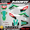 KX 450F Kawasaki KXF 450 Graphics Stickers (2019-2021)