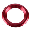 Honda Civic Red Front Door Stereo Speaker Trim Covers (2016-2019)