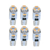 Mazda MX-5 6Pcs Interior Dashboard HVAC & Heater Light Bulbs (1989-2005)