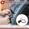 Ford Kuga Rear Fog Lights Socket Wiring (2012-2019)