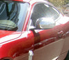 Jaguar XK X150 Chrome Side Door Mirror Covers (2006-2009)
