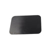 Motorcycle DIY 2.5mm Aluminum Black License Plate