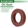Make Model Oil Seal 25x43x8mm Brown 5 pcs