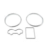 VW Golf MK4, Passat B5, T4, Jetta 4 Speedometer Gauge Dial Trim Rings (1997-2006)