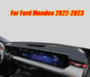 Ford Mondeo Dashboard Cover Leather Black Protector Pad Mat (2022–2023)