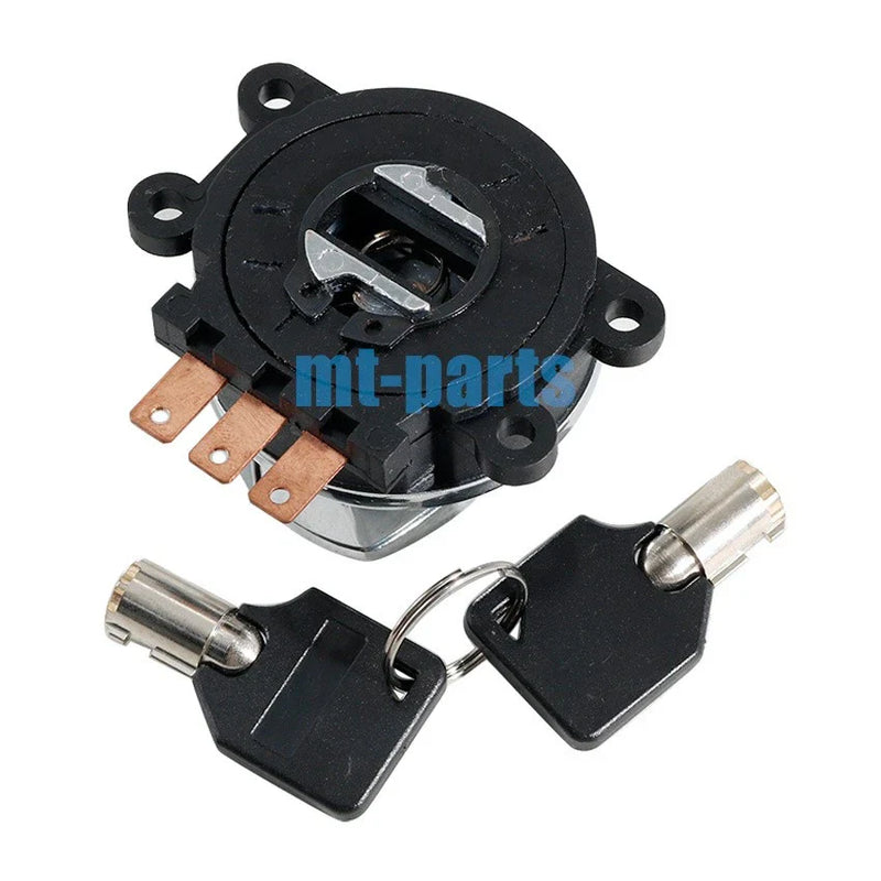 Harley-Davidson Softail Deuce FXSTD Chrome Ignition Key Switch (2000-2007)