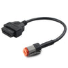 Harley 4Pin to OBD2 Diagnostic Scanner Adapter Cable