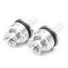 Honda CMX250 CNC Aluminum Preload Adjusters  Fork Bolts Silver (2018-2023)