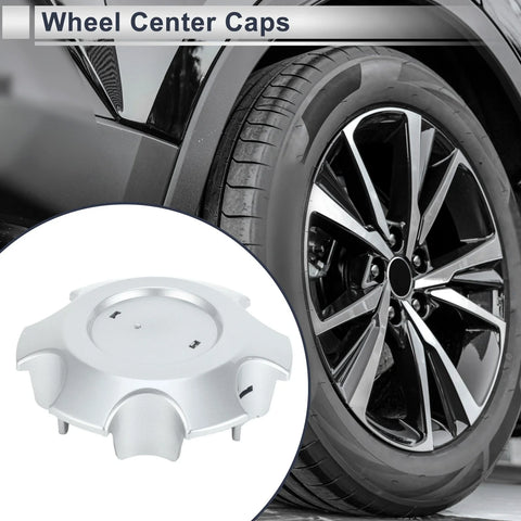Toyota Hilux (2011-2015) Silver Plastic Wheel Center Caps  No.4260B0K080