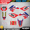 Honda CRF80 (2004-2010) ACTIVE Style Stickers Custom Graphics Full Kit