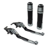 Kawasaki ZX1400 ZX14R ZZR1400 Handlebar Grips & Brake Clutch Levers Set