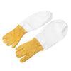 Goatskin Beekeeper - Yellow 2 x Vented Beekeeping Gloves (2020-2023)