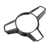 Porsche Macan Real Carbon Fiber Steering Wheel Frame Cover Overly Fit