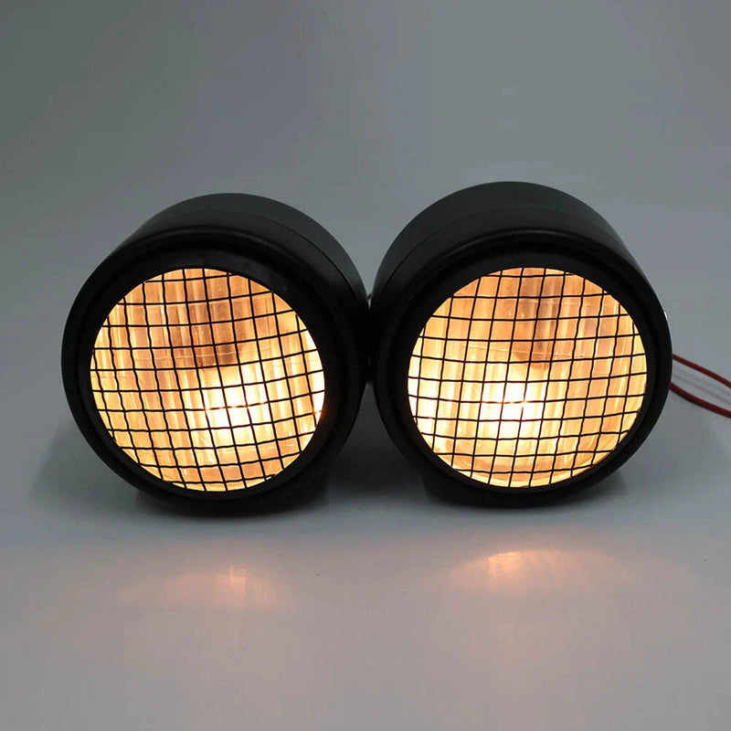 Street 1PC Motorcycle Twin Dominator Dual Lamp Headlight