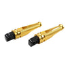Suzuki GSXR600 / 750 / 1000 Gold Rear Foot Pegs  Passenger Footrests