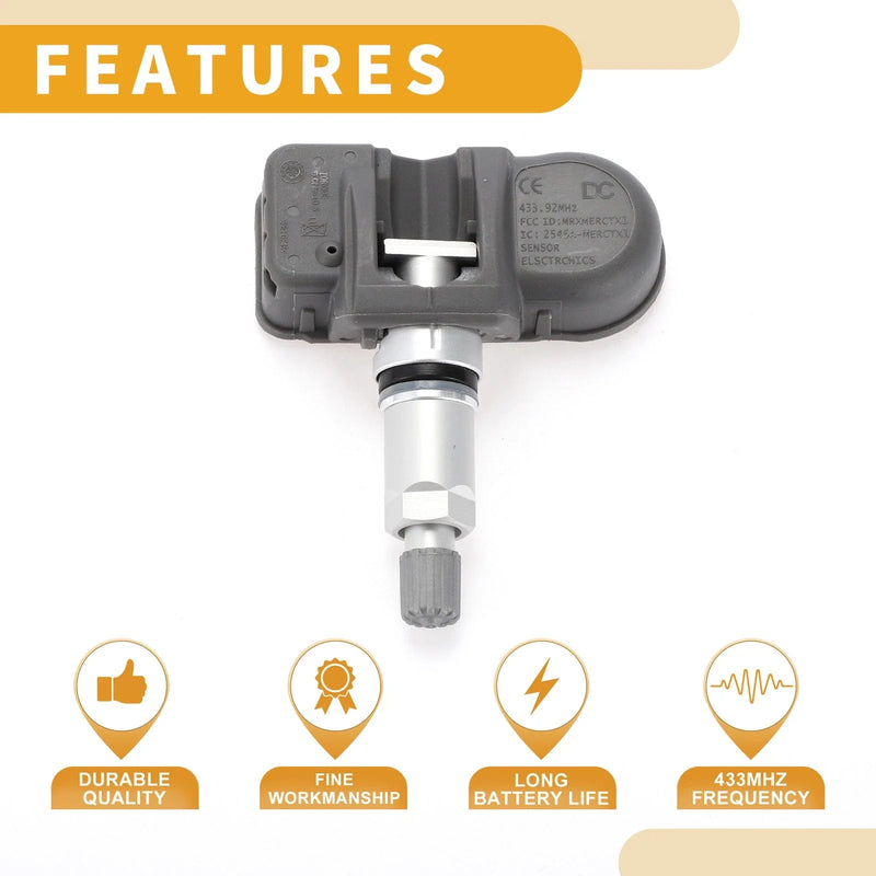 Dodge Challenger Tire Pressure Sensor 1 Pc 433MHz (2008 - 2020)
