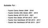 Toyota Fortuner 10 x Clips (2005-2008)