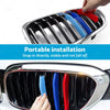 BMW X5 E70 3 x Color Kidney Grill Cover Clips (2008-2013)
