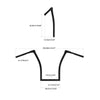 Harley Road Glide ABS 17" Fused Bar 1.25" Handlebar (2015-2024)