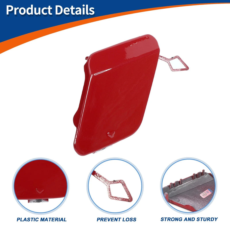 BMW 1 Series F20 Crimson Red Rear Bumper Tow Hook Cover