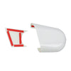 Jeep Wrangler JL Gladiator JT White Side Mirror Base Trim Cover (18-22)