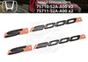 Honda S2000 Fender Side Black Emblem LR Set (1999–2009)