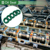 Make Model Oil Seal / 16x26x8mm / TPU Rotary Shaft Seal Green 5 Pcs