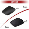 Toyota Prius (2019-2022) Black Tow Hook Cover Cap 1 Pair