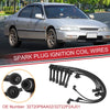 Honda Accord 7pcs Spark Plug Wire Ignition Coil Cables (1998-1999)