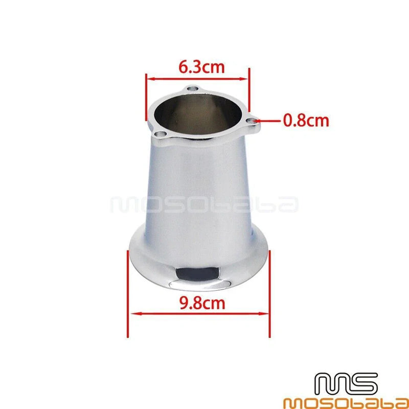 Harley Chopper Chrome Billet Air Cleaner Velocity Stack