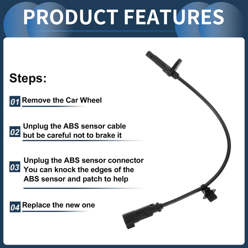 Ford Transit 150 2015-2019 Rear ABS Wheel Speed Sensor
