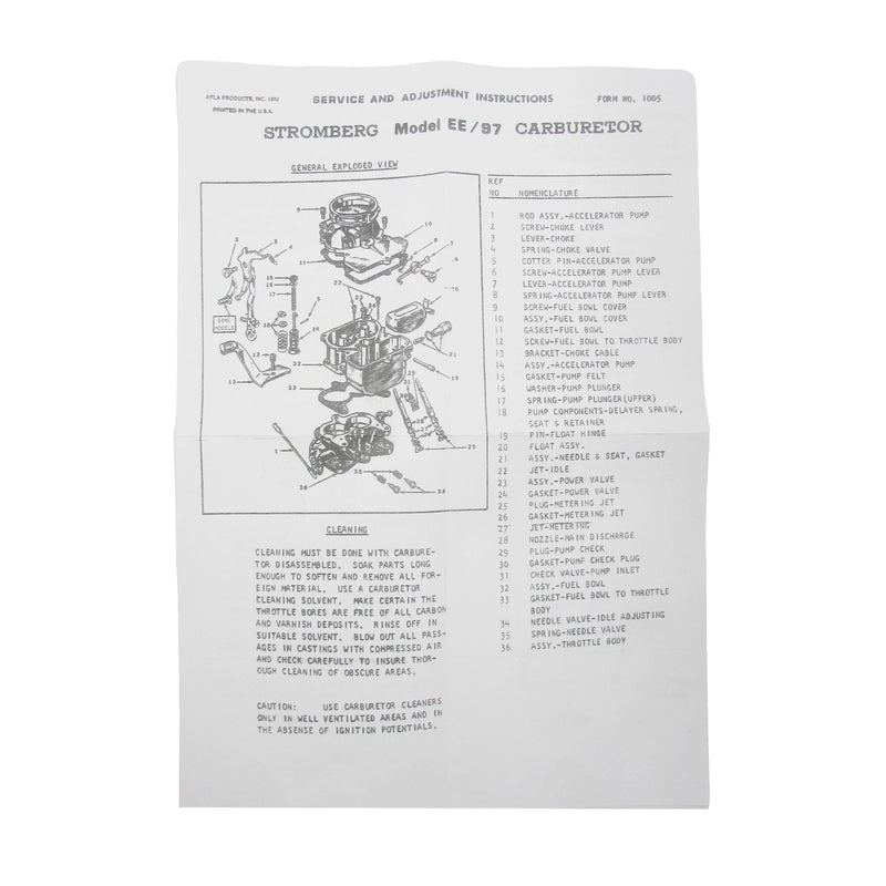 Holden HX HZ 308 Rochester Quadrajet Choke Pull-Off Diaphragm (1976-1984)