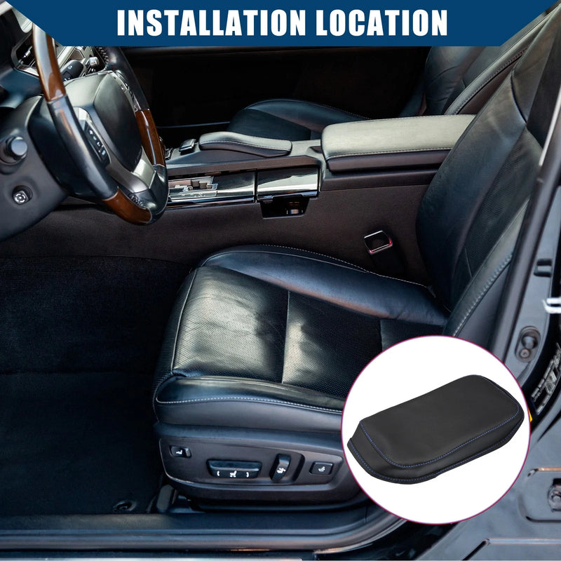 Hyundai Kona Durable Faux Leather Center Console Armrest Cover (2018-2023)