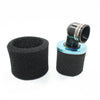 PIT QUAD DIRT BIKE ATV 35mm 90�� Bent Angled Air Filter Pod