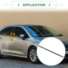 Toyota Corolla 2 x Rear Left & Right Weatherstrip Window Seal