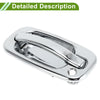 Chevrolet / GMC Silver Tone Front Left Exterior Door Handle