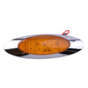 Car Truck Trailer RV Boat 10x Amber Thin LED Clearance Marker Lights