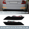 Honda Civic Smoked LED Rear Bumper Reflector Brake Light (2013-2015)