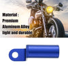 Motorcycle Rearview Mirror Handlebar Extender Holder 10mm Aluminum Blue