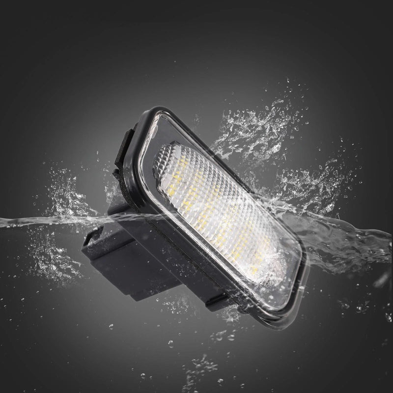 Mercedes-Benz C320 C350 C230 C280 2 x LED License Plate Lights (2001-2010)