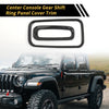 Jeep Wrangler Center Console Gear Shift Ring Cover Trim (2007-2018)