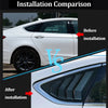 Ford Fusion Mondeo Rear Side Window Louvers Cover (2013–2022)