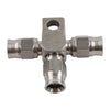 Stainless Steel Brake Hose Fittings AN3 Tee