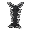 Universal Motorcycle Grey Gas Fuel Tank Pad 3D Decal Sticker Protector